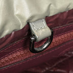 Chanel Coco Cocoon Tote Khaki Nylon Green Beige — view 6