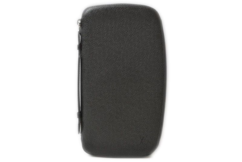 Louis Vuitton Travel Case Wallet Organizer Taiga Ardoise