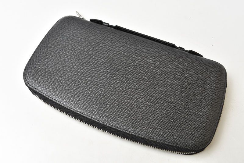 Louis Vuitton Travel Case Wallet Organizer Taiga Ardoise — view 5
