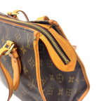 Louis Vuitton Popincourt Monogram Leather Brown Light Tote Gold — view 7