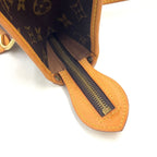 Louis Vuitton Popincourt Monogram Leather Brown Light Tote Gold — view 8