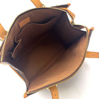 Louis Vuitton Popincourt Monogram Leather Brown Light Tote Gold — view 3
