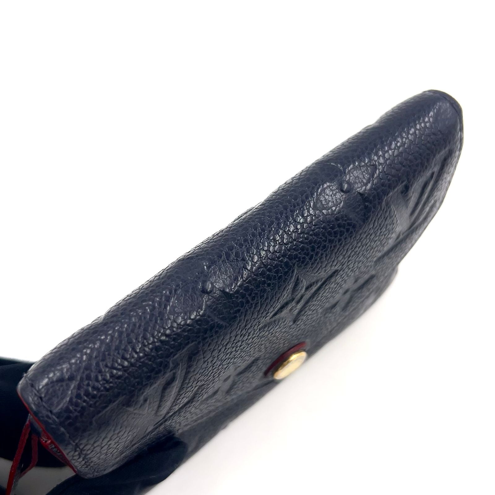 Louis Vuitton Portefeuille Victorine Monogram Empreinte Marine Leather Navy — view 6