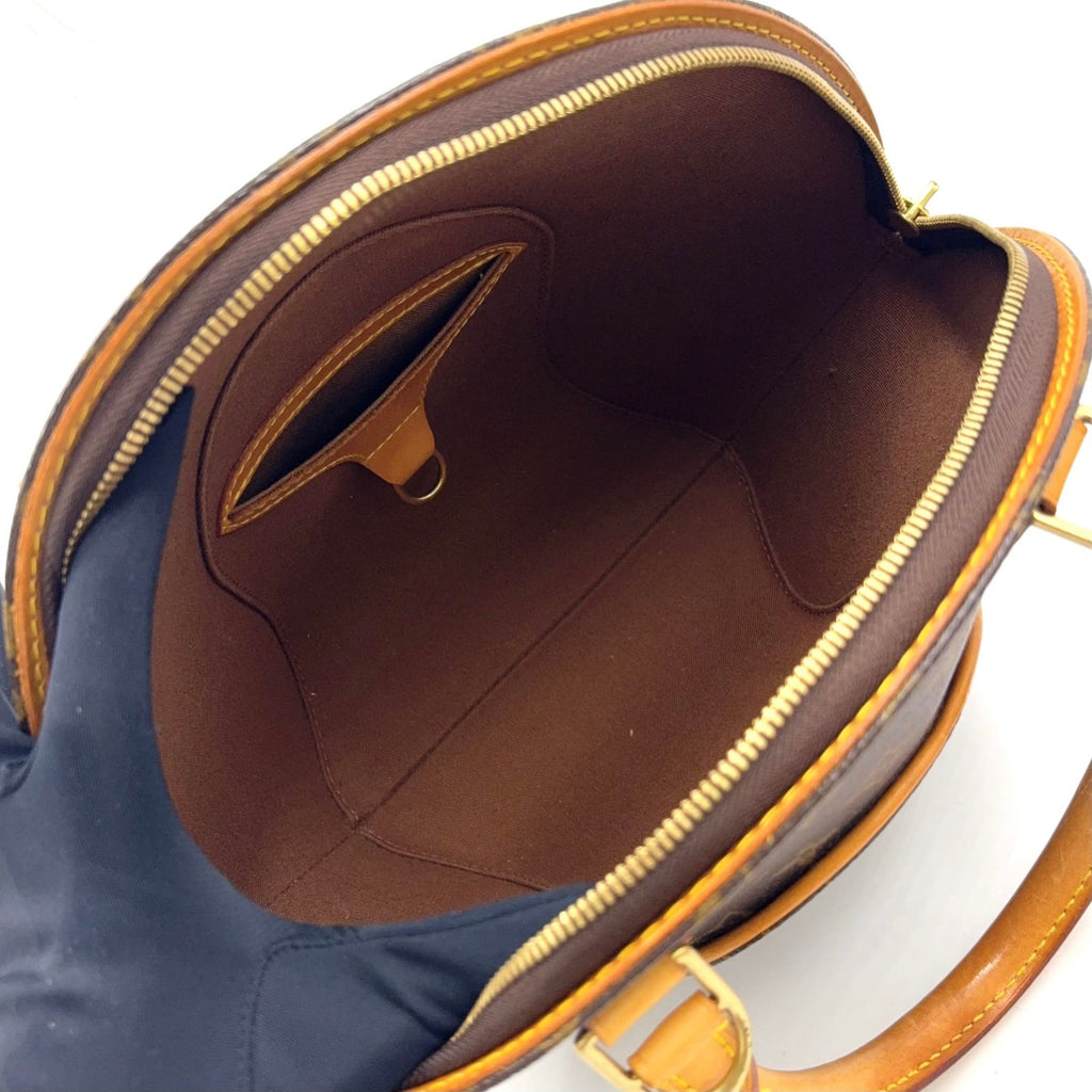 Louis Vuitton Ellipse PM Monogram Leather Brown Light Handbag Gold — view 3