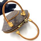 Louis Vuitton Ellipse PM Monogram Leather Brown Light Handbag Gold — view 9