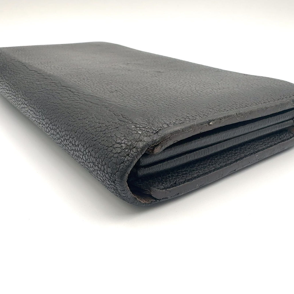 Louis Vuitton Portefeuille Comet Parnassea Leather Black L-shaped Zipper Wallet — view 5