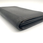 Louis Vuitton Portefeuille Comet Parnassea Leather Black L-shaped Zipper Wallet — view 5