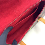 Louis Vuitton Sonatine Monogram Leather Brown Light Handbag Gold — view 3