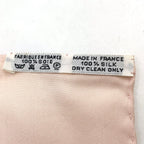 Hermes Carre 90 Real Escuela Andaluza Del Arte Ecuestre Silk White Light Pink — view 3