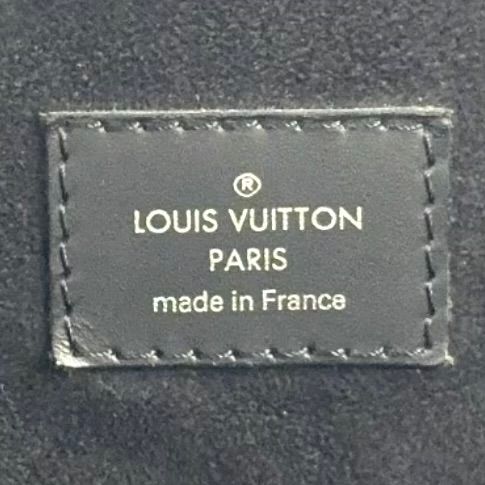 Louis Vuitton Christopher PM Epi Noir Leather Black Backpack Silver — view 4