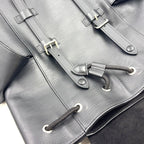 Louis Vuitton Christopher PM Epi Noir Leather Black Backpack Silver — view 8