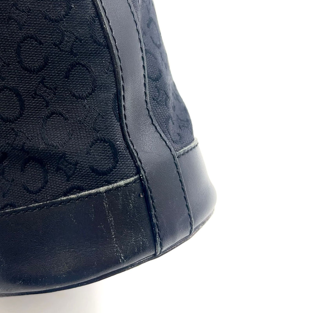 Celine C Macadam Bucket Tote — view 8