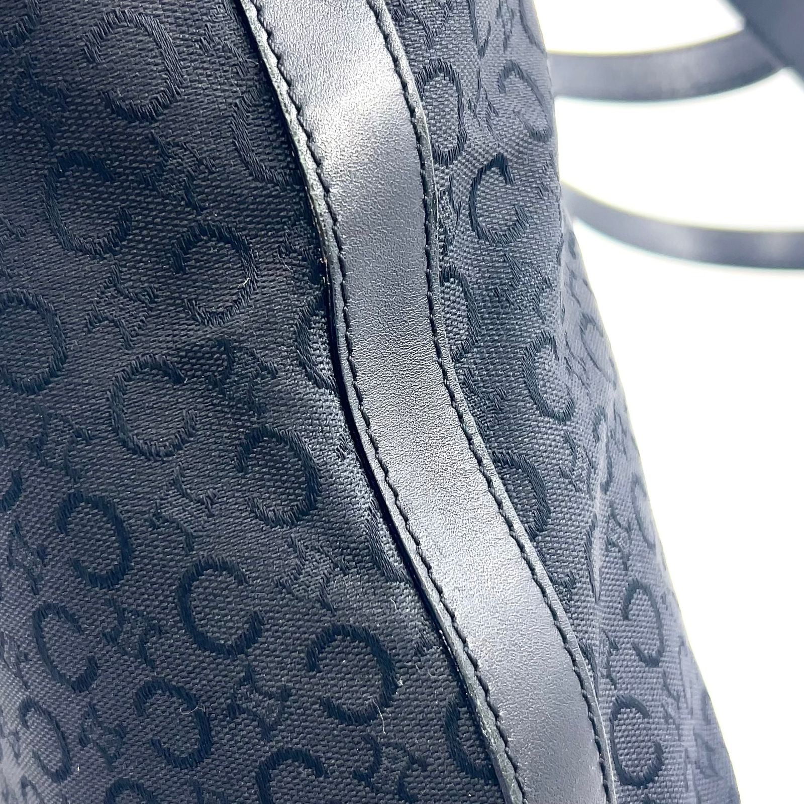 Celine C Macadam Bucket Tote — view 9