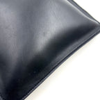 Fendi Logo Flat Calfskin Black Tote — view 8