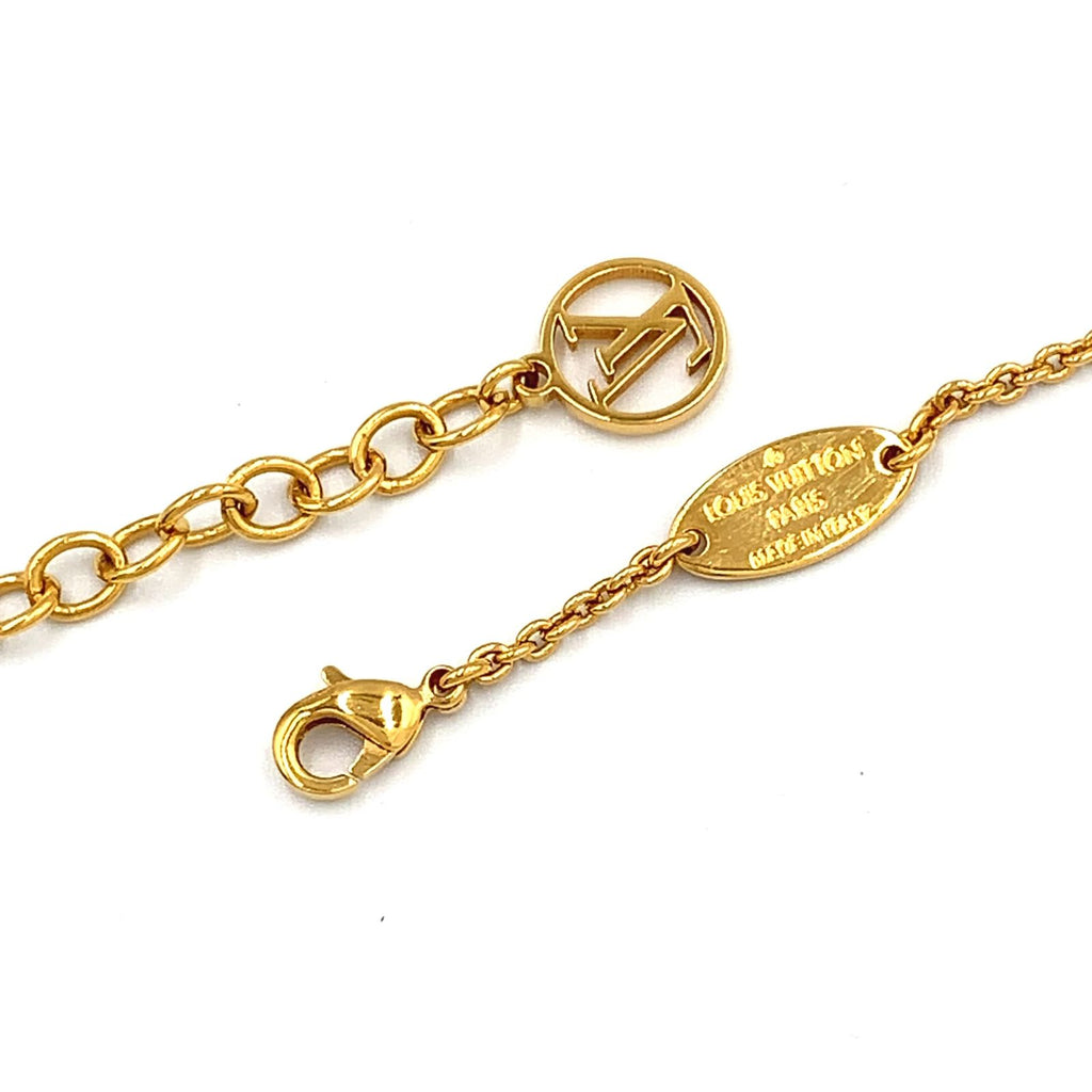 Louis Vuitton Essential Metal Gold Necklace — view 6
