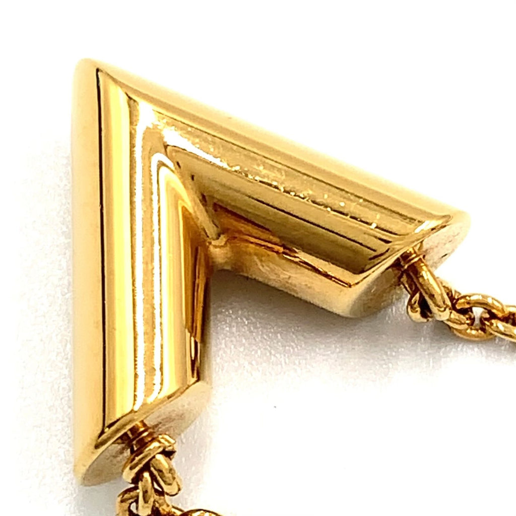 Louis Vuitton Essential Metal Gold Necklace — view 9