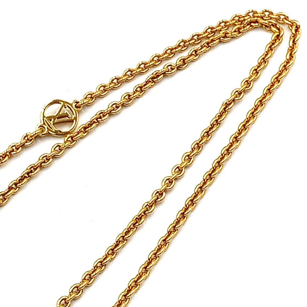 Louis Vuitton Essential Metal Gold Necklace — view 7