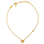 Louis Vuitton Essential Metal Gold Necklace — view 3