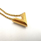 Louis Vuitton Essential Metal Gold Necklace — view 9