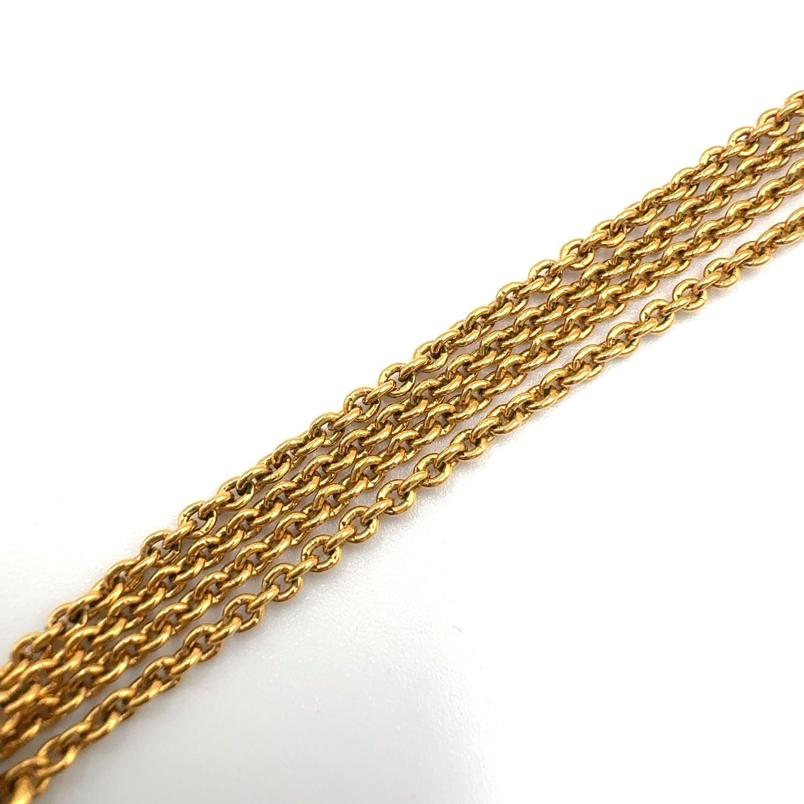 Louis Vuitton Essential Metal Gold Necklace — view 6