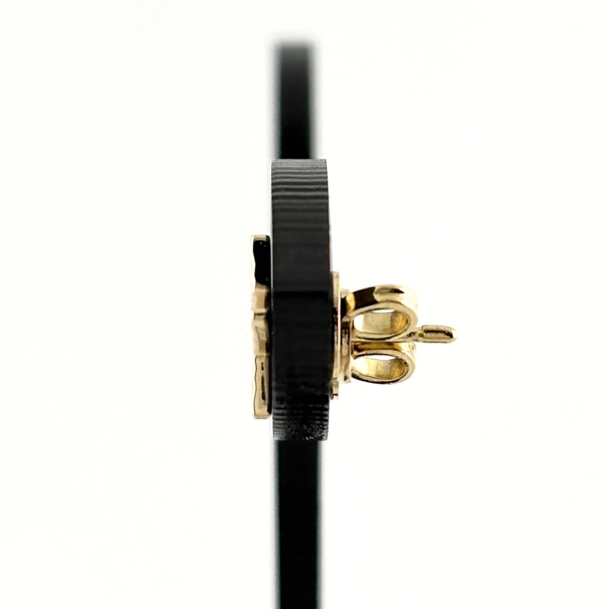 Gucci Star & Square Earrings YG Yellow Gold — view 2