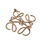 Loewe Brooch Pink Gold — view 2