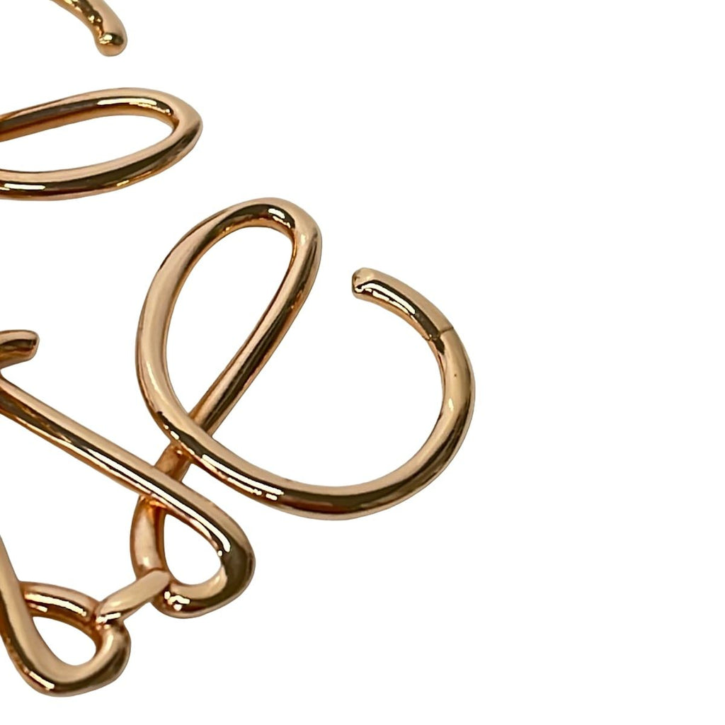 Loewe Brooch Pink Gold — view 3