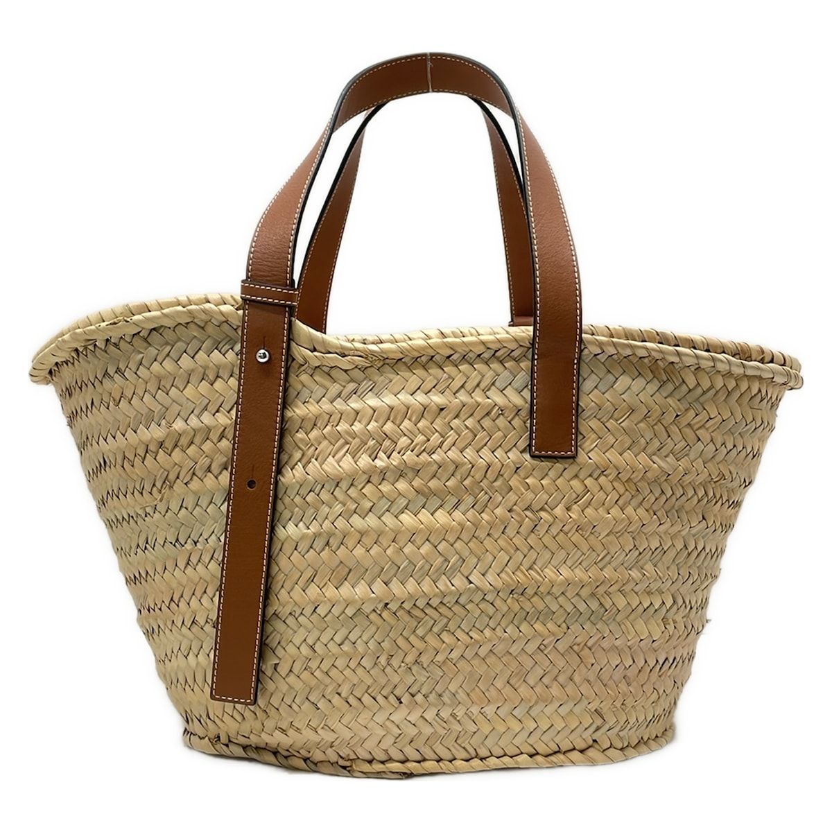 Loewe Tote Basket Beige Brown Leather — view 3