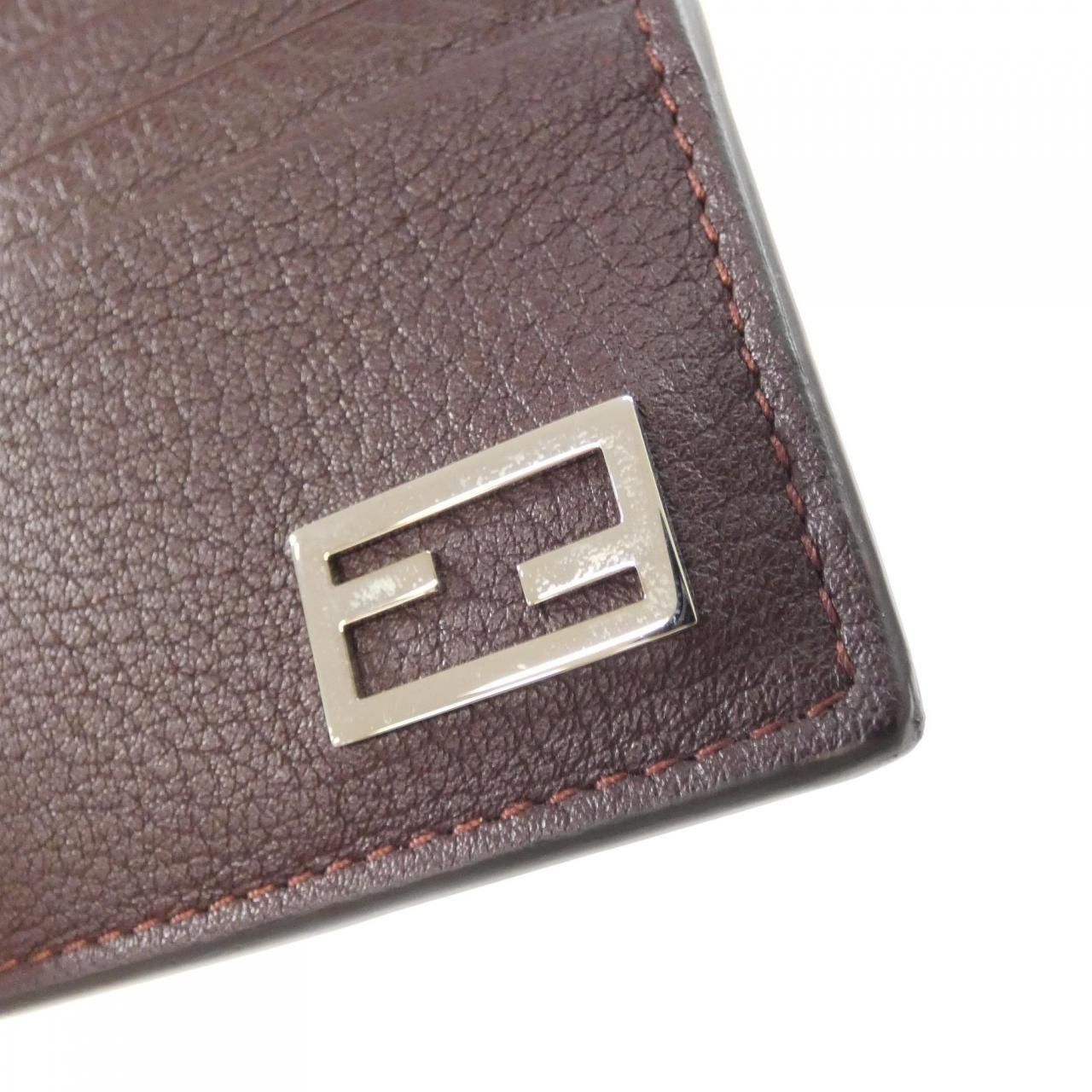Fendi Card Case Card Holders Silver — view 3