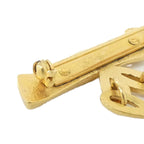Hermes Brooch Gold — view 3