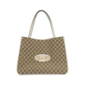 Gucci Horsebit Bag Handbag Beige