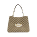 Gucci Horsebit Bag Handbag Beige