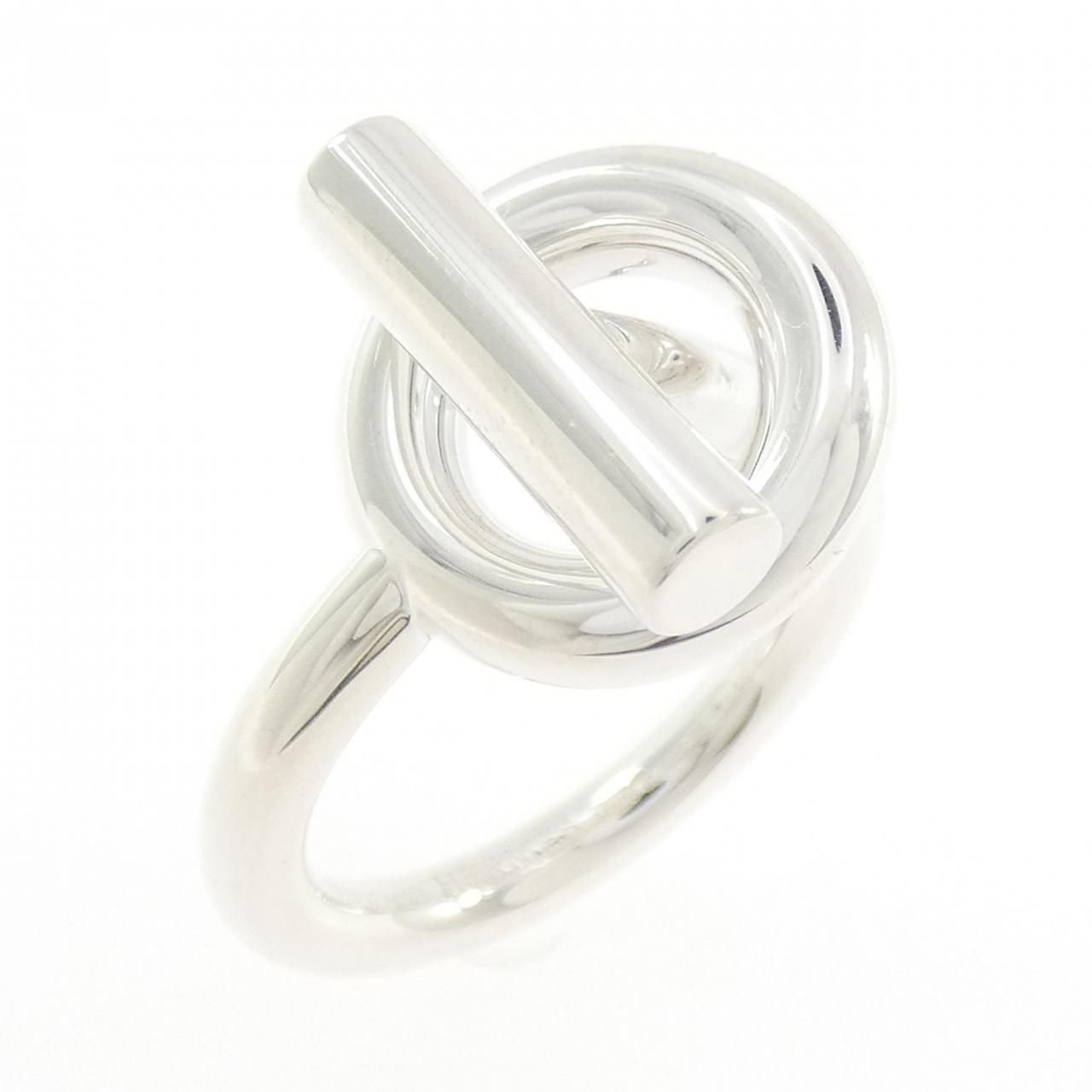 Hermes Echappee Ring Silver