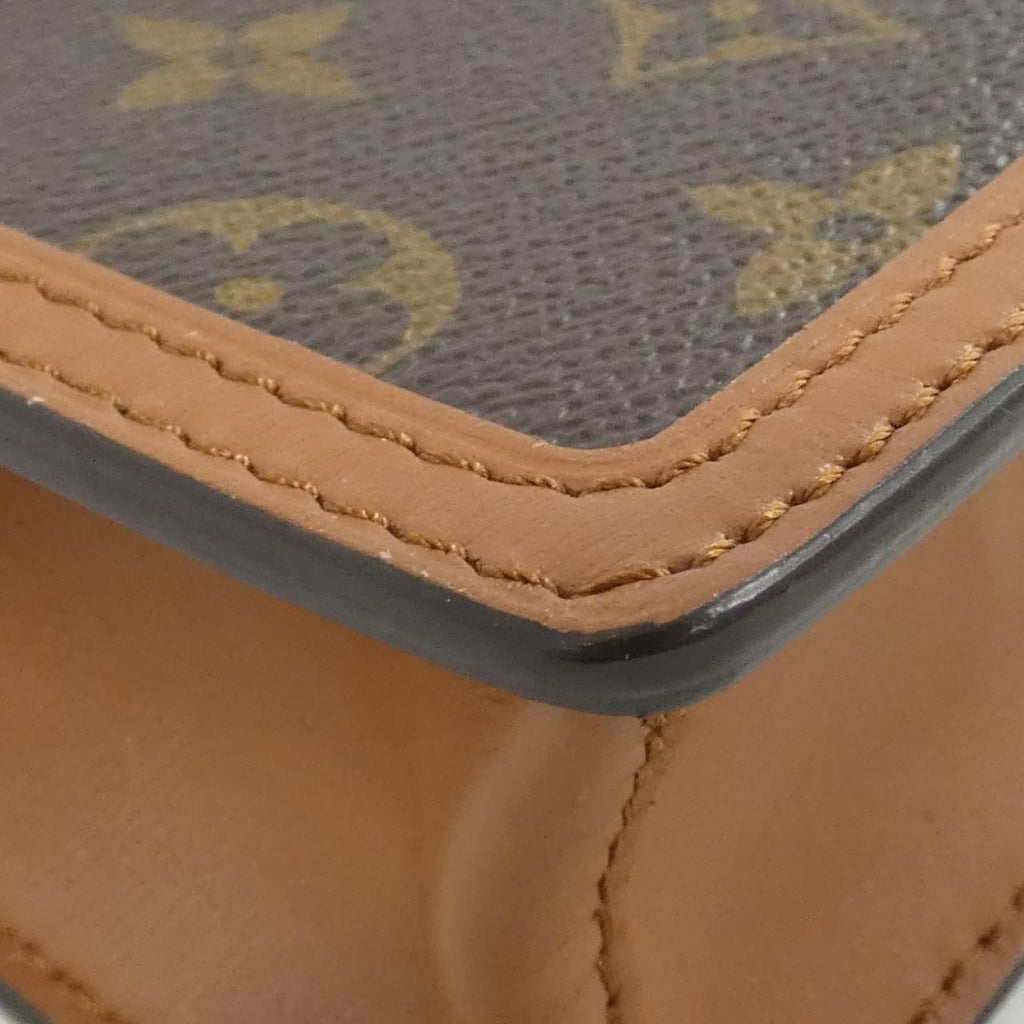 Louis Vuitton Monogram Reverse Portefeuille Dauphine Chain Wallet Shoulder — view 3