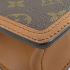 Louis Vuitton Monogram Reverse Portefeuille Dauphine Chain Wallet Shoulder — view 3