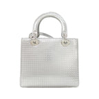 Dior Lady Bag Handbag Silver — view 2