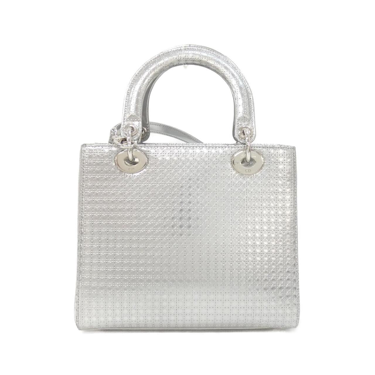 Dior Lady Bag Handbag Silver — view 2