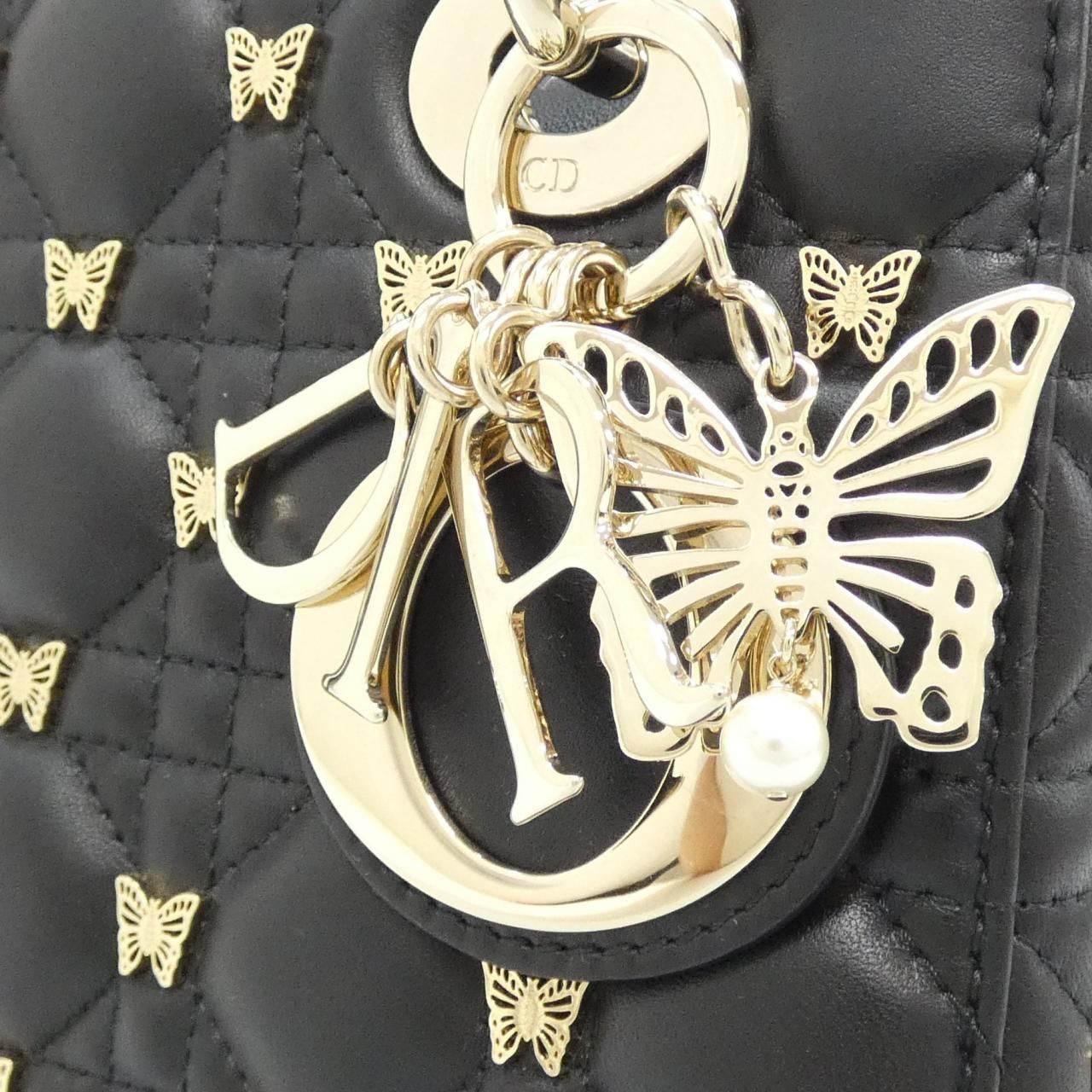 Dior Lady Bag Handbag Black — view 4