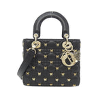 Dior Lady Bag Handbag Black