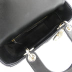 Dior Lady Bag Handbag Black — view 8