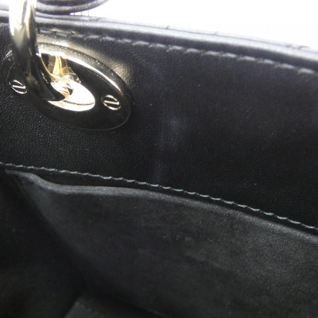 Dior Lady Bag Handbag Black — view 9