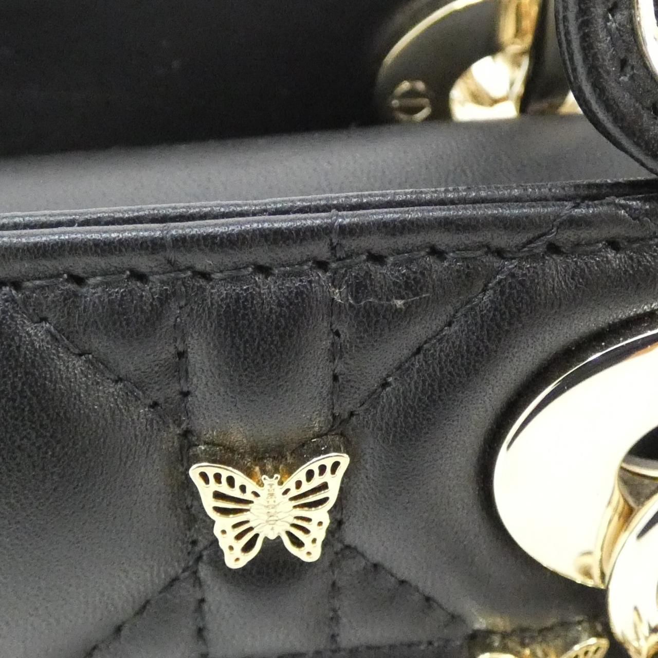 Dior Lady Bag Handbag Black — view 5