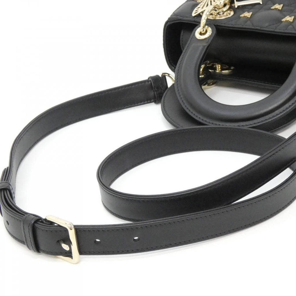 Dior Lady Bag Handbag Black — view 7