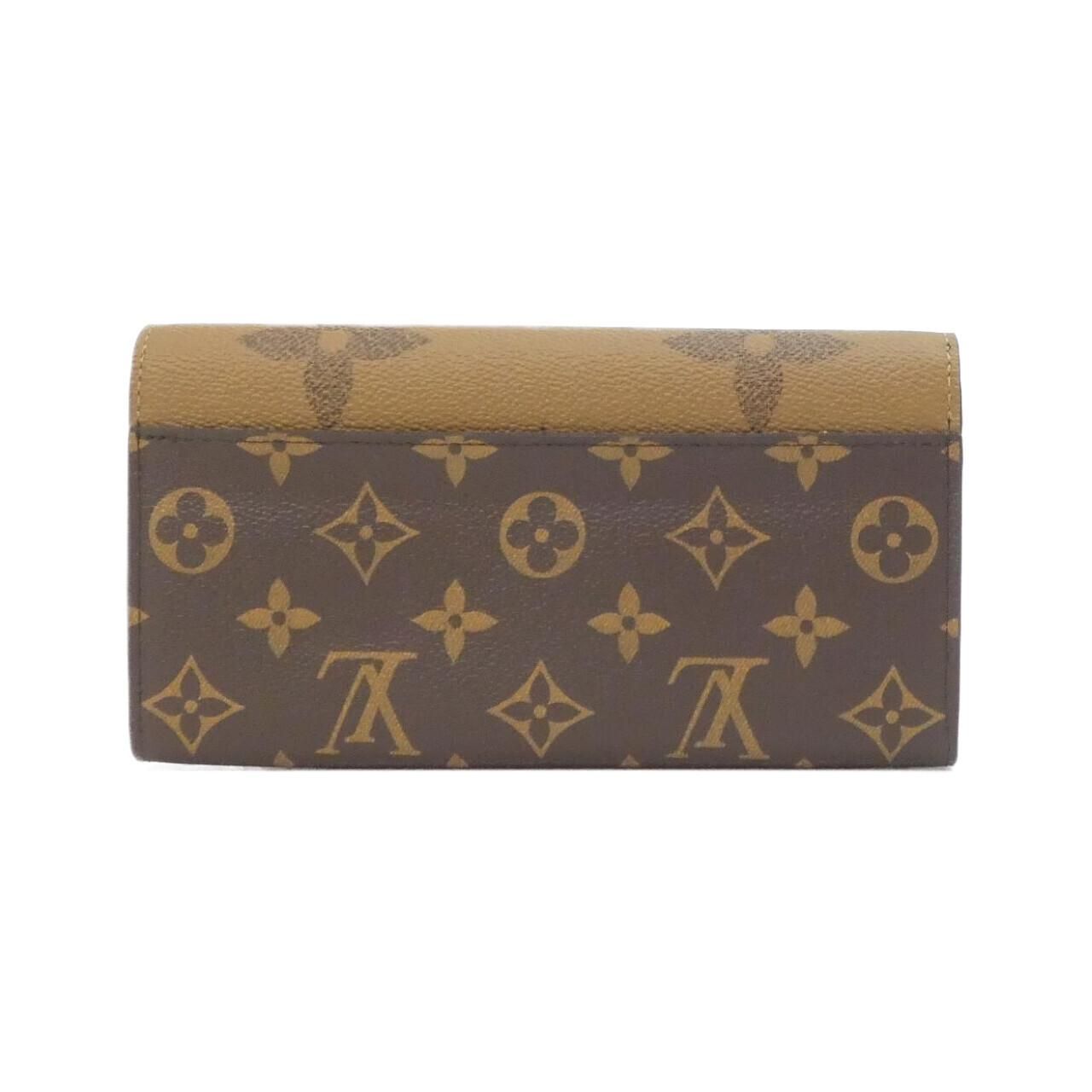 Louis Vuitton Monogram Giant Portefeuille Sarah Wallet — view 2