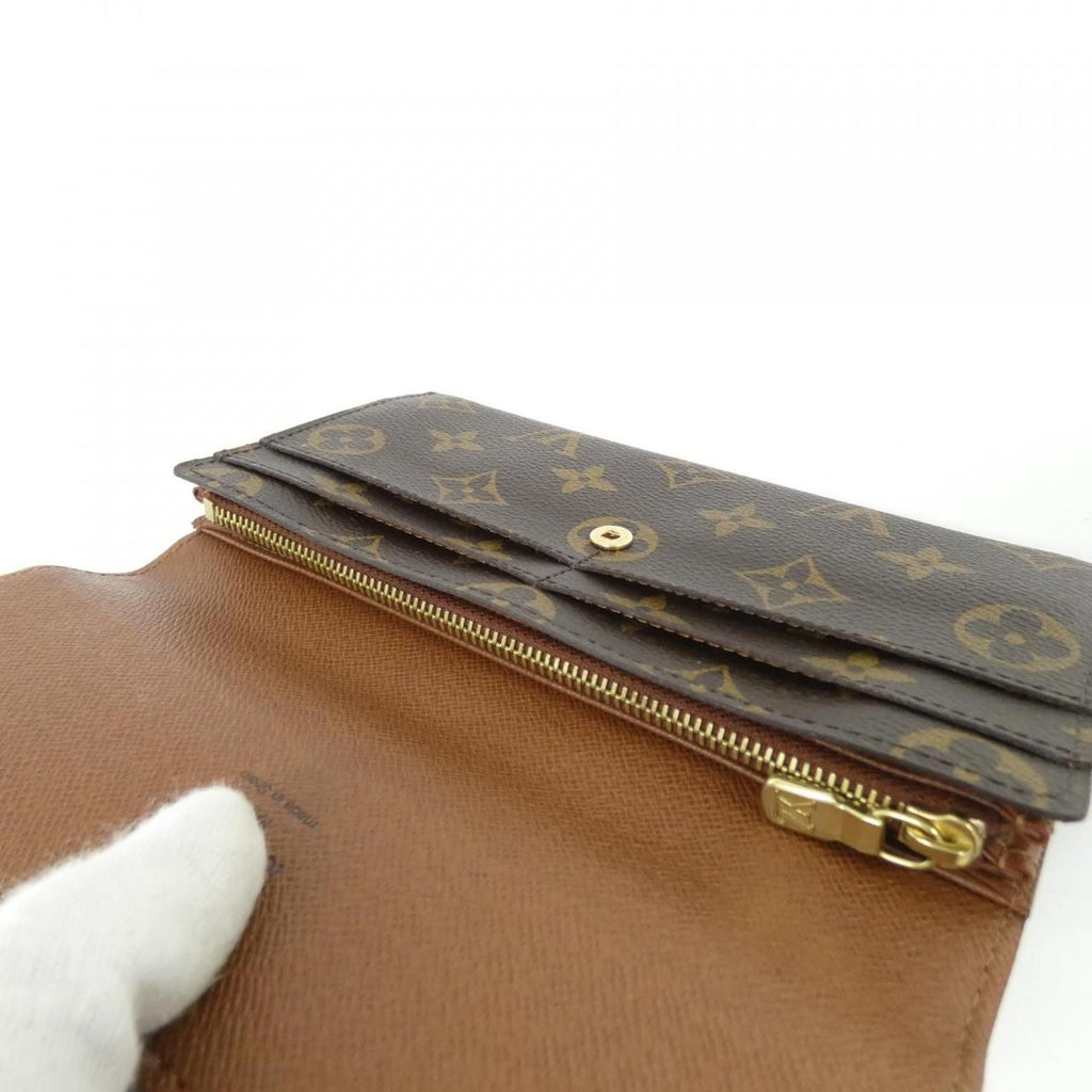 Louis Vuitton Monogram Portefeuille Sarah Wallet — view 4
