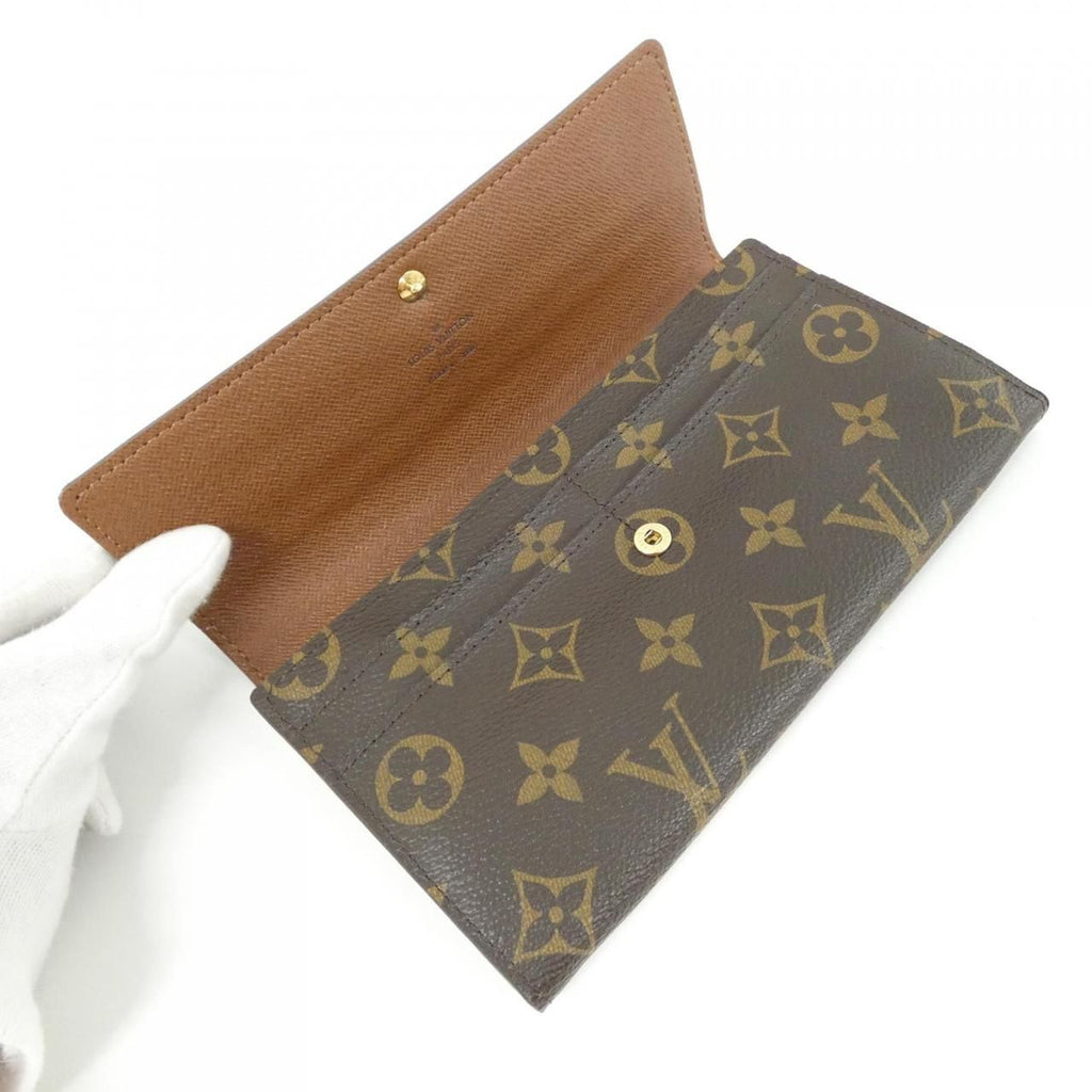 Louis Vuitton Monogram Portefeuille Sarah Wallet — view 3