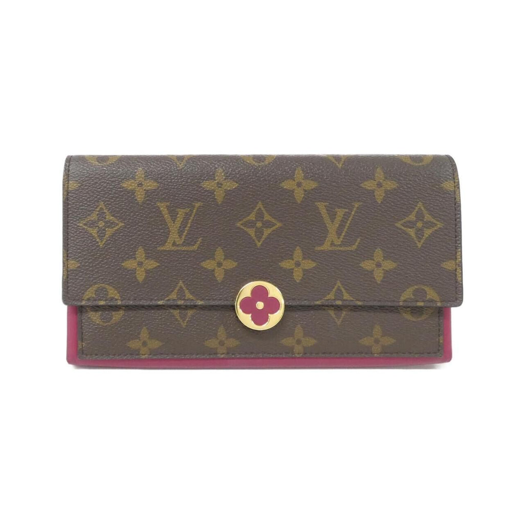 Louis Vuitton Monogram Portefeuille Flor Wallet