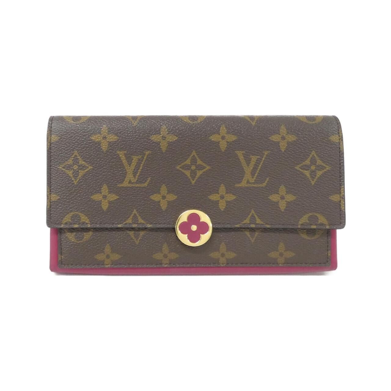 Louis Vuitton Monogram Portefeuille Flor Wallet