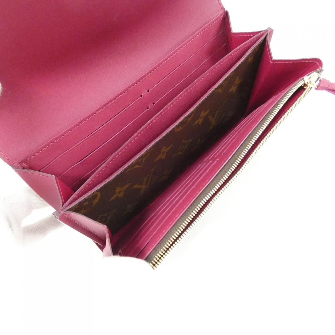 Louis Vuitton Monogram Portefeuille Flor Wallet — view 7