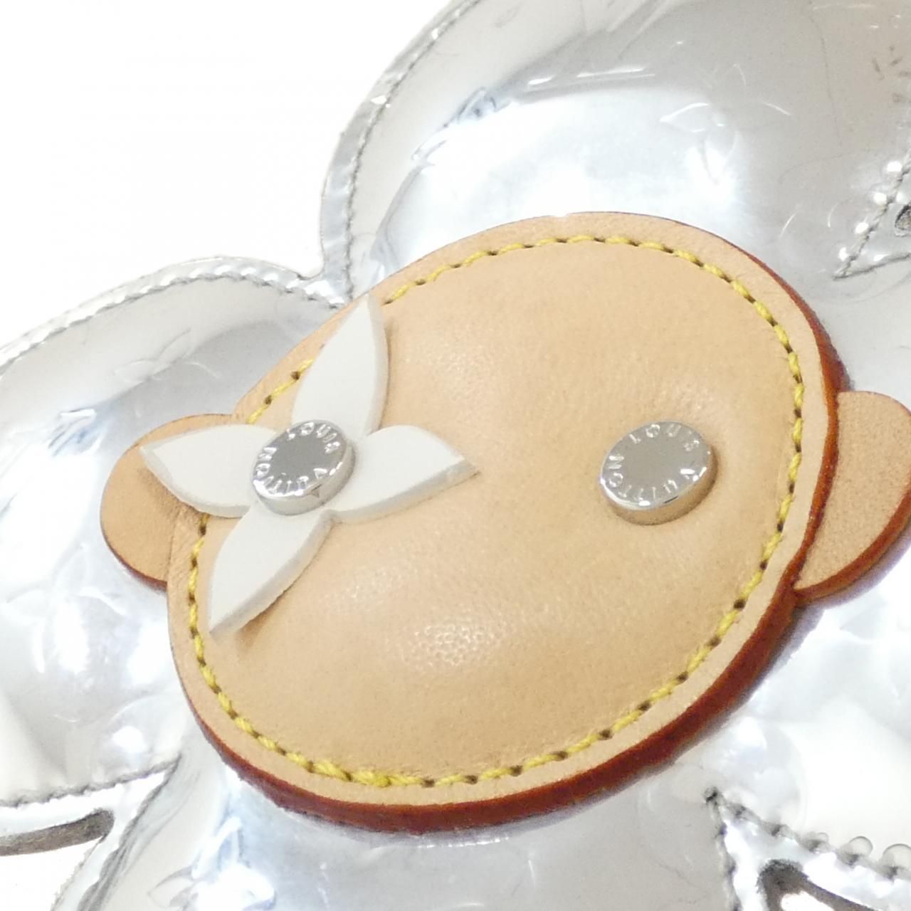 Louis Vuitton Key Holder Vivienne Head Monogram Key Ring — view 4